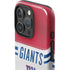 NFL New York Giants White Striped iPhone 16 Pro Impact Case